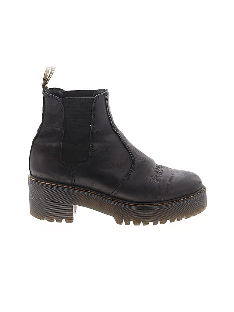 Pre-owned Dr. Martens Ankle Boots In Black