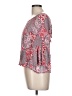 Minkpink 100% Viscose Red 3/4 Sleeve Blouse Size L - photo 5