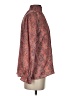 Tucker Orange Long Sleeve Silk Top Size S - photo 4