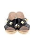 Maypol 100% Leather Black Wedges Size EU 40 - photo 2