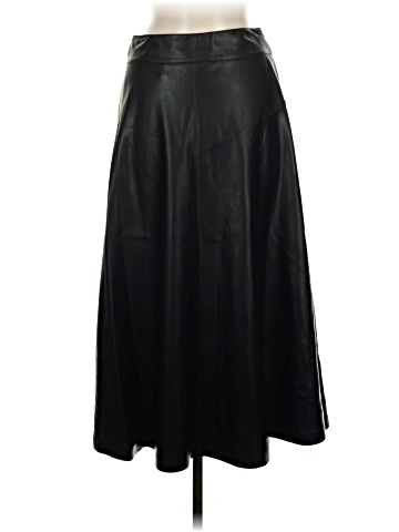 T Tahari Faux Leather Skirt (view 2)