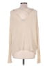 Sparkle & Fade Metallic Ivory Pullover Sweater Size L - photo 2
