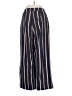 Shein 100% Polyester Stripes Blue Casual Pants Size 2 - photo 2