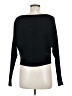 Open Edit Black Long Sleeve T-Shirt Size M - photo 2