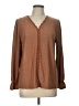 Unbranded Brown Long Sleeve Henley Size L - photo 1