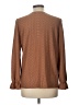 Unbranded Brown Long Sleeve Henley Size L - photo 2