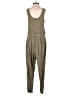 Universal Thread 100% Cotton Solid Gray Jumpsuit Size XS - photo 2