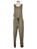 Universal Thread 100% Cotton Solid Gray Jumpsuit Size XS - photo 1