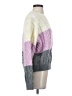 English Factory 100% Acrylic Color Block Gray Ivory Pullover Sweater Size S - photo 4