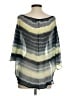 Gypsy 05 Gray 3/4 Sleeve Blouse Size S - photo 2
