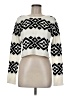 Body Central Graphic Ivory Pullover Sweater Size M - photo 1