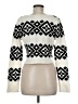 Body Central Graphic Ivory Pullover Sweater Size M - photo 2