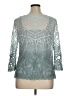 Unbranded Teal 3/4 Sleeve Top Size L (estimated) - photo 2