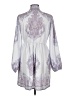 Shein 100% Polyester Paisley Gray Casual Dress Size L - photo 2