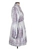 Shein 100% Polyester Paisley Gray Casual Dress Size L - photo 4