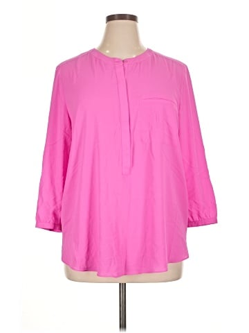 Not Your Daughter's Jeans 3/4 Sleeve Blouse (view 1)