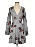 ABound Paisley Gray Casual Dress Size S - photo 1