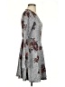 ABound Paisley Gray Casual Dress Size S - photo 4