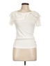 Shein Ivory Short Sleeve Turtleneck Size L - photo 1