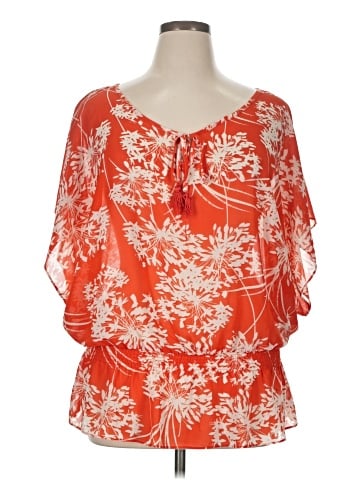 Elle 3/4 Sleeve Blouse (view 1)