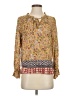 DR2 Yellow Long Sleeve Blouse Size XS - photo 1