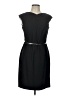 Classiques Entier Solid Black Cocktail Dress Size 12 - photo 1