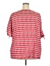 Shein Curve Red Short Sleeve Top Size 20 Plus (4) - photo 2