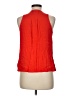 Maeve 100% Rayon Red Sleeveless Blouse Size 8 (petite) - photo 2