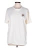 Assorted Brands 100% Cotton Ivory Short Sleeve Henley Size L - photo 1