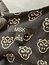 MSK 100% Rayon Paisley Gray Casual Dress Size S - photo 7