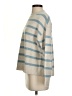 MNG Stripes Blue Tan Pullover Sweater Size XXS - photo 5