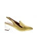 Intentionally ______ Color Block Gold Yellow Heels Size 6 - photo 1