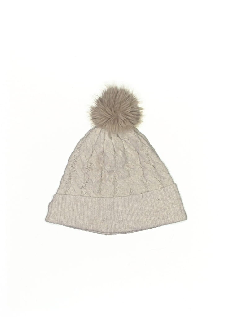 Pre-owned Rachel Zoe Beanie Hat In Tan