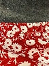 Unbranded Floral Red Casual Skirt Size 28 waist (estimated) - photo 4