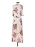 Leith 100% Rayon Floral Tan Casual Dress Size S - photo 2