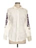 Van Laack Paisley Ivory Long Sleeve Blouse Size EU 42 / US 12 - photo 1