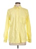 Gap 100% Cotton Yellow Long Sleeve Button-Down Shirt Size L - photo 1