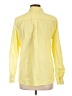 Gap 100% Cotton Yellow Long Sleeve Button-Down Shirt Size L - photo 2