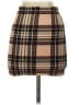 Shein Plaid Brown Casual Skirt Size XS - photo 2