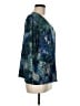 Assorted Brands Teal 3/4 Sleeve Blouse Size M (estimated) - photo 4