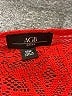 AGB 100% Polyester Red Cocktail Dress Size 18 - photo 7