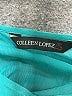 Colleen Lopez 100% Polyester Teal 3/4 Sleeve Blouse Size 1X - photo 7