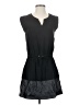 Noir 100% Polyester Solid Black Casual Dress Size XS - photo 1