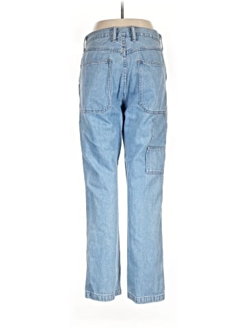 Madewell The '90s Straight Jean in Hazelfern Wash: Shadow-Panel Edition (view 2)