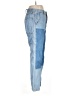 Madewell 100% Cotton Color Block Blue Jeans Size 30 waist - photo 4