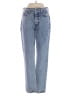 GRLFRND Hearts Blue Jeans Size 26 waist - photo 1