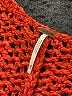 Free People Orange Pullover Sweater Size XS - photo 7