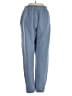 Unbranded Solid Blue Casual Pants Size XS - photo 2