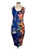 Venus Print Blue Cocktail Dress Size L - photo 1