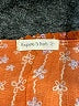 Poupette St. Barth 100% Cotton Hearts Orange Romper Size S (estimated) - photo 4